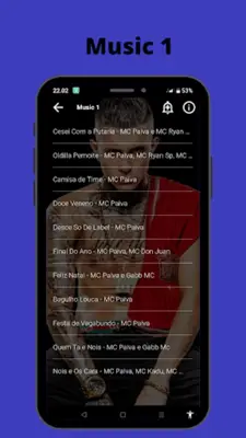 MC Paiva Love Funk Musicas android App screenshot 1